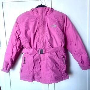 THE NORTH FACE Girl's Down Filled Hyvent Hooded Jacket
